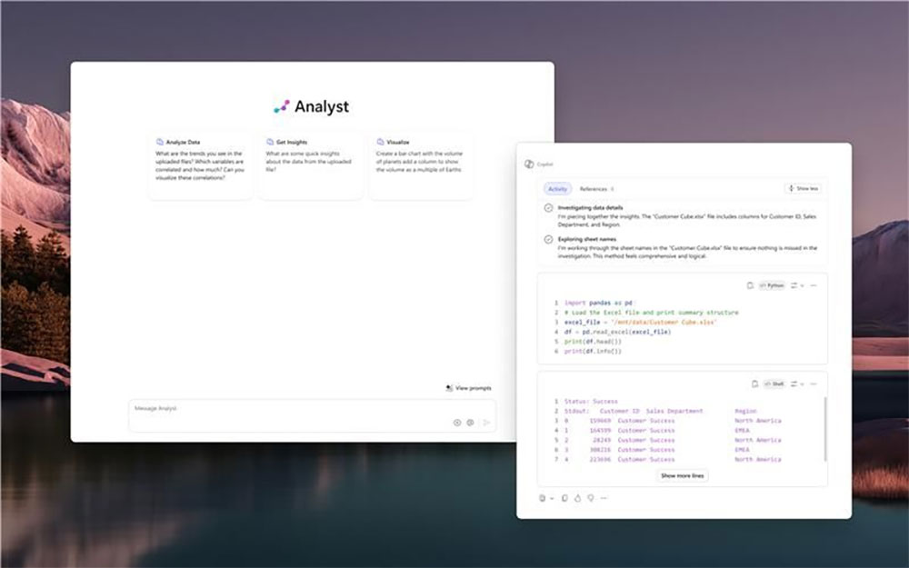 微軟向所有 Microsoft 365 Copilot 用戶開放 Researcher 與 Analyst AI 代理功能 - 電腦王阿達