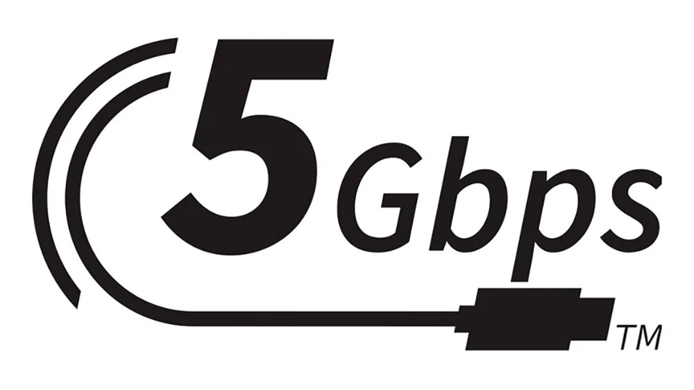 USB 5Gbps 標誌
