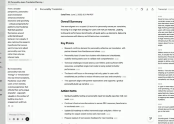 ChatGPT 現在可以即時錄音並轉化成結構化筆記，並宣佈 ChatGPT 團隊方案首月只需 1 美元（最多 5 人使用）