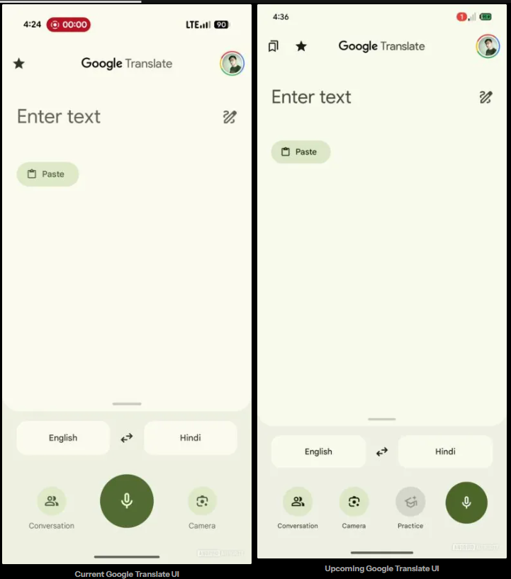 Google 翻譯 App 新介面亮相！開始融入各種 AI 功能 - 電腦王阿達