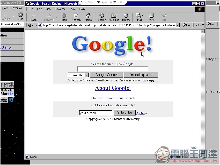 免重灌！這款免費工具讓你輕鬆回味 Windows 95，連上網都支援 - 電腦王阿達