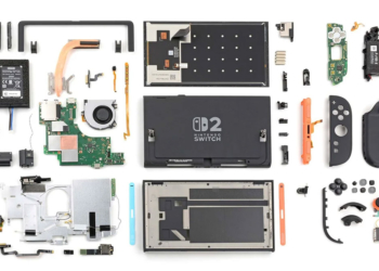 Nintendo Switch 2 拆解，iFixit：可修復性差、換搖桿更難
