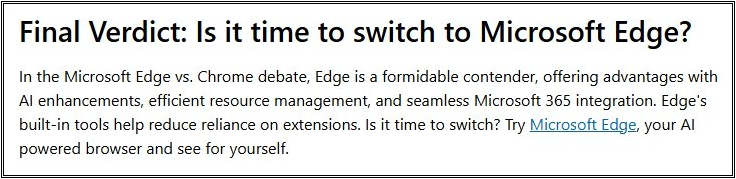 該改用 Edge 了吧？微軟列出為何 Edge 比 Chrome 還要強的原因 - 電腦王阿達