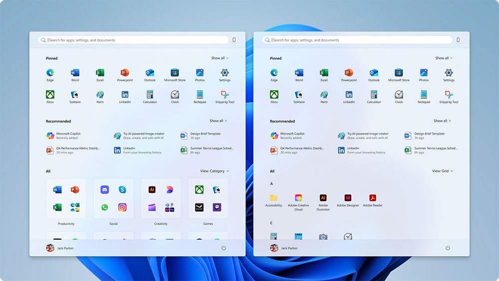 新版 Windows 11 開始功能表已進入 Insider 測試 - 電腦王阿達