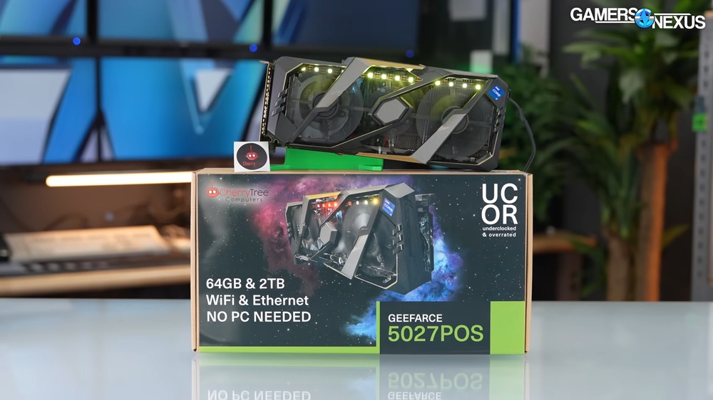 這款顯卡就是 PC！國外客製化店家打造 GeeFarce 5027POS，將迷你電腦塞入顯卡裡 - 電腦王阿達