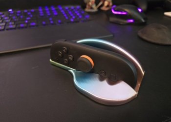 玩家自行為 Switch 2 的 Joy-Con 打造人體工學滑鼠外殼，網友跪求官方商品化