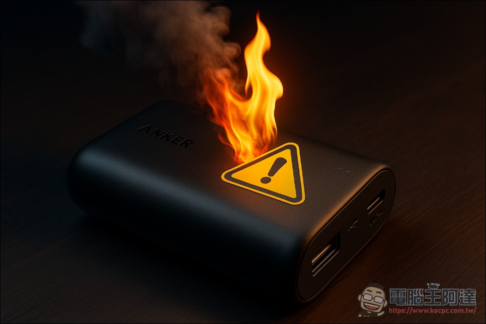 Anker 產品又傳爆炸風險，在美召回 115 萬顆 PowerCore 10000 行動電源 - 電腦王阿達