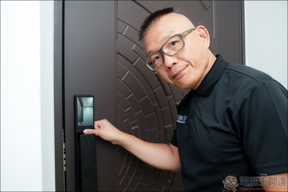 moorgen T50s AI 電子鎖開箱實測｜智慧、安全、美型一次到位！十合一電子鎖功能給你最安全的防護 - 電腦王阿達