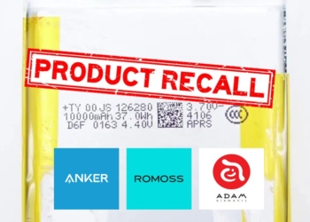 中國鋰電池蕊廠商大出包，多家知名品牌召回有自燃風險的行動電源!