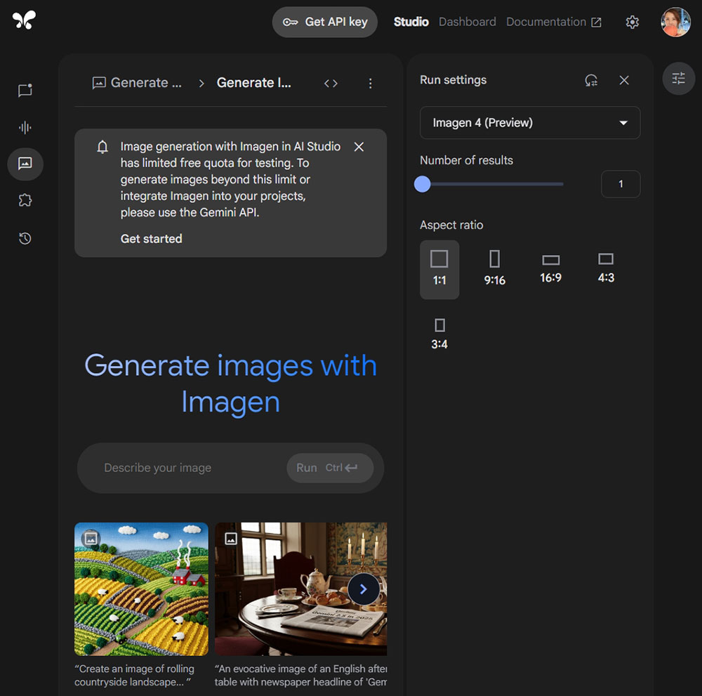 Imagen 4 現已在 Google AI Studio 中提供限時免費測試 - 電腦王阿達