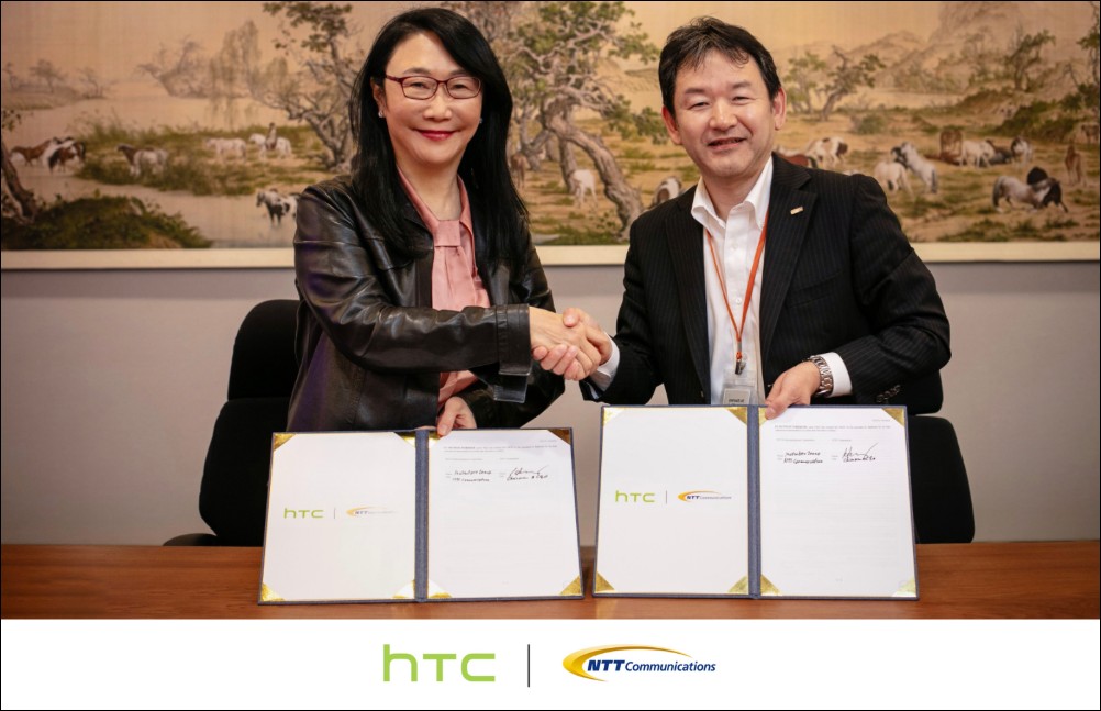 HTC 攜手 NTT Com 簽署策略合作備忘錄，加速推動大場域實景娛樂 LBE 應用發展 - 電腦王阿達