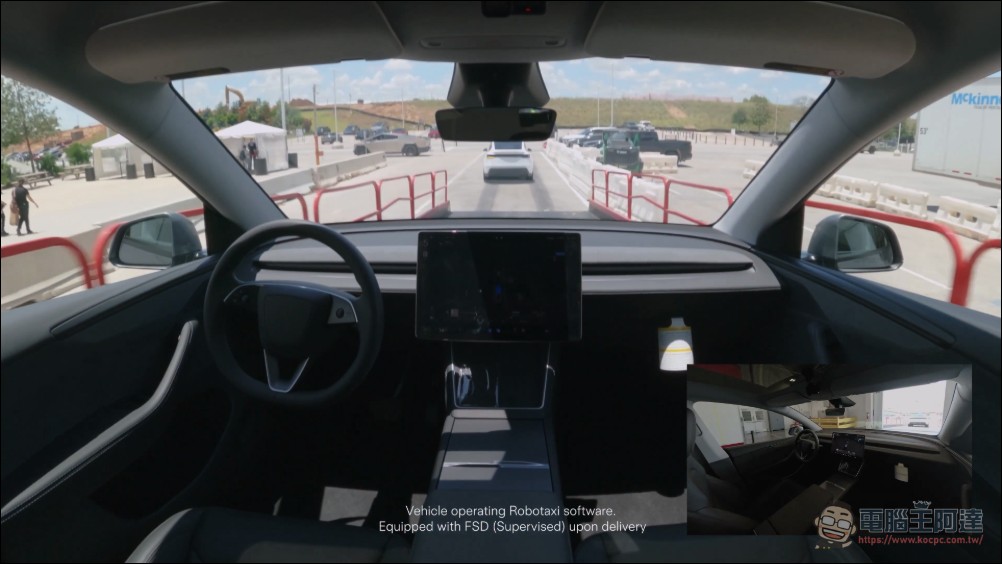 特斯拉實現全球首例「全自動駕駛交付」：Model Y 由工廠直接開到新車主家 - 電腦王阿達