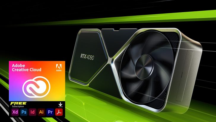 RTX 50/40/30 用戶別忘了拿！NVIDIA 送至少一個月 Adob​​e Creative Cloud 免費試用（免填付款資料） - 電腦王阿達