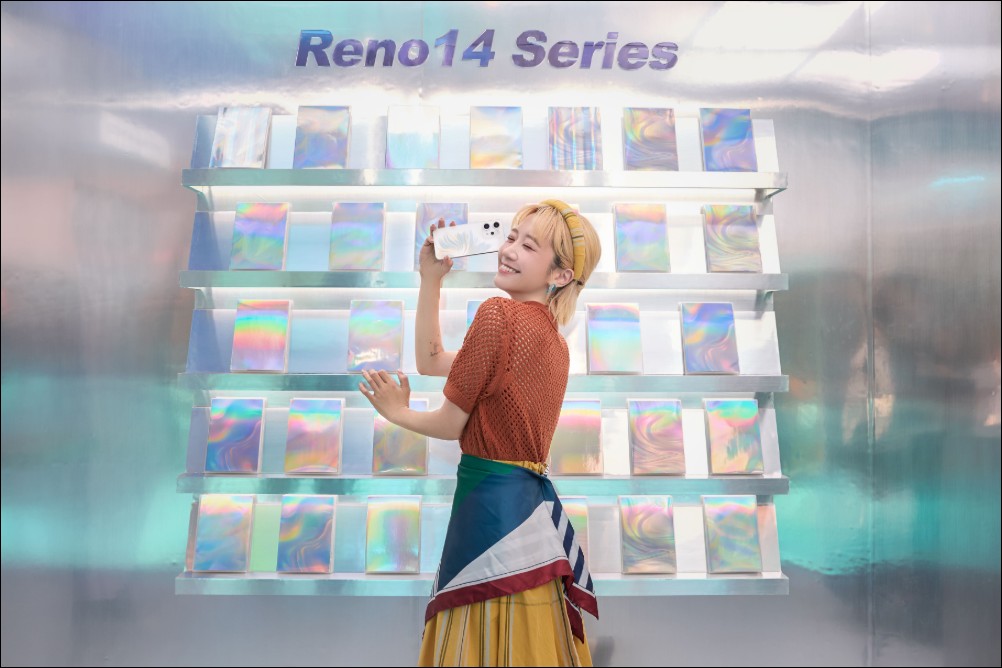 OPPO Reno14 系列席捲市場創單日銷量最高，「有意思出租店」快閃信義引爆夏日創作熱潮 - 電腦王阿達