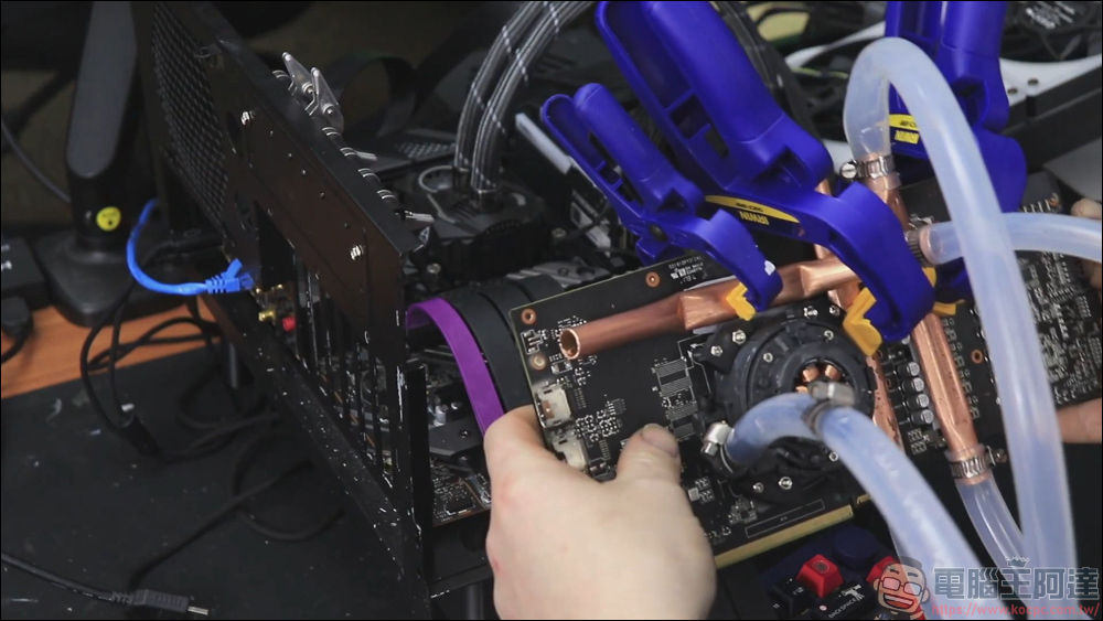 國外玩家靠自製水冷將GTX 1060超頻至2200MHz - 電腦王阿達