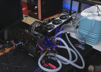 國外玩家靠自製水冷將GTX 1060超頻至2200MHz