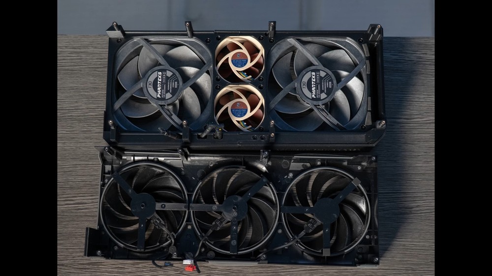 嫌原廠 RTX 5090/RTX 5080 風扇太吵！國外網友用 3D 列印改裝後變安靜超多 - 電腦王阿達