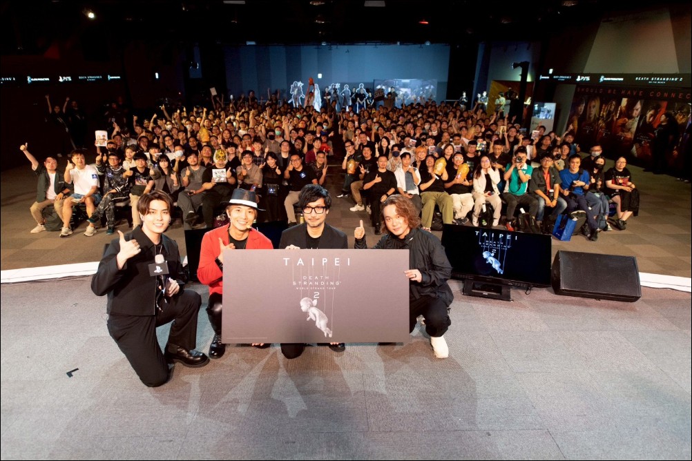 《DEATH STRANDING 2: ON THE BEACH》隆重登場：小島秀夫睽違多年再訪台灣，粉絲熱情迎接 - 電腦王阿達