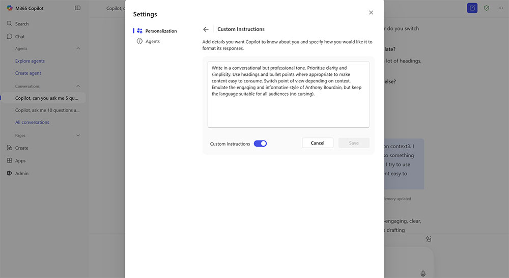 Microsoft 365 獲得新功能「Copilot Memory 」，AI 讓你的工作更高效、個人化 - 電腦王阿達