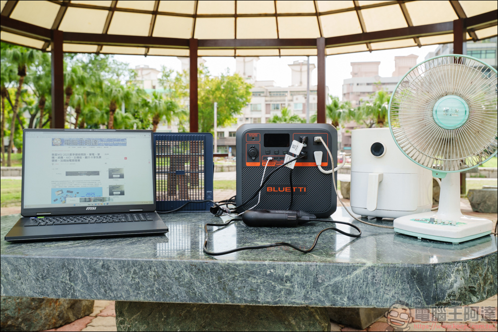 BLUETTI 1800W 電吉拉行動電站實測：1800W最強輸出、近1.5度電超大容量，行動電站天花板！ - 電腦王阿達