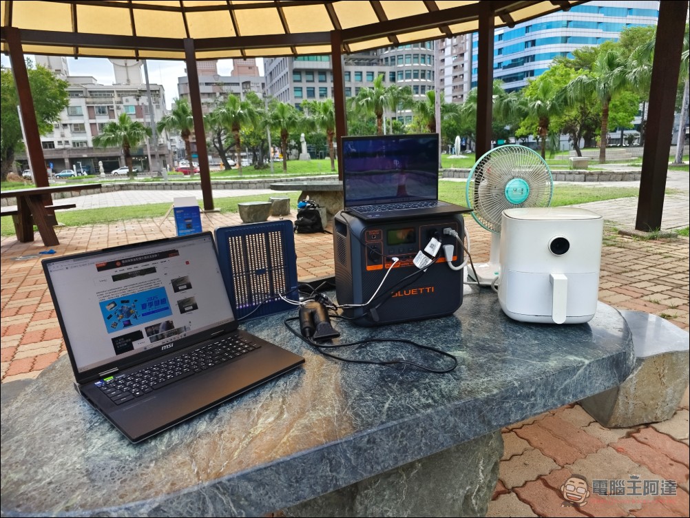 BLUETTI 1800W 電吉拉行動電站實測：1800W最強輸出、近1.5度電超大容量，行動電站天花板！ - 電腦王阿達