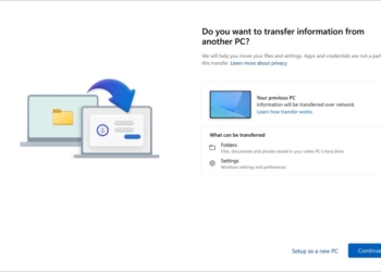 微軟確認推出一鍵將舊電腦資料轉移到 Windows 11 新電腦的工具，這些是能轉移和不能轉移的內容