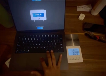 MacBook 滑鼠觸控板也能秤重！國外開發者製作這款有點厲害的開源工具