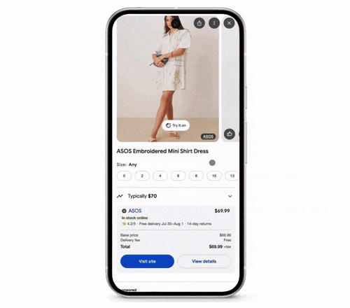 Google 正式上線虛擬試穿「Try on styles」或將引發購物革命？ - 電腦王阿達
