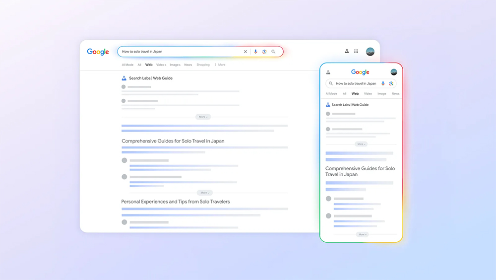 Google 搜尋結果導入「Web Guide 」，用 AI 組織、重塑結果頁面 - 電腦王阿達