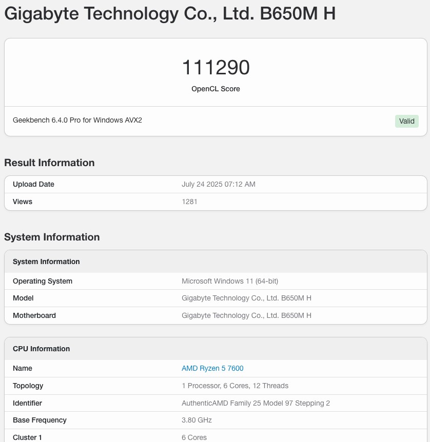 真的追上了？中國自研礪算 G100 顯示卡 Geekbench 跑分超越 RTX 4060，只比 RTX 5060 慢一點 - 電腦王阿達