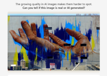 微軟新研究報告表明人類對 AI 生成影像的判斷能力不佳