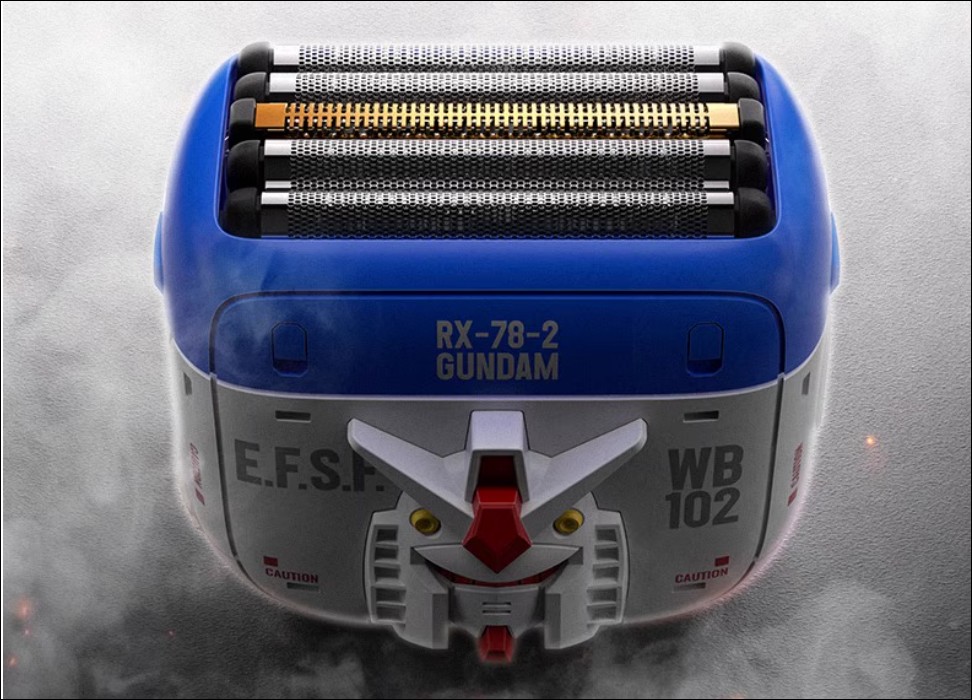 YOOSE 有色推出鋼彈 RX-78 聯名電動刮鬍刀，售價約3000元台幣 - 電腦王阿達