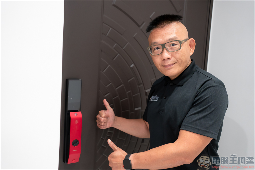 moorgen T50s AI 電子鎖開箱實測｜智慧、安全、美型一次到位！十合一電子鎖功能給你最安全的防護 - 電腦王阿達