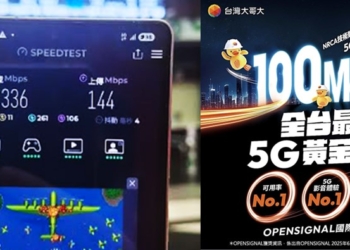台灣大哥大業界最大100MHz 5G NRCA網路實測!