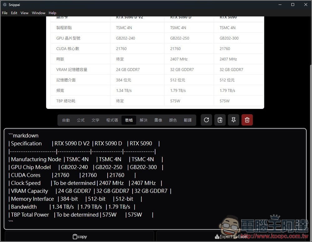 Snippai 由 AI 驅動的免費截圖工具！基於 Gemini 或 GPT-4，支援提取文字、表格辨識、影像分析、問題解答等 - 電腦王阿達