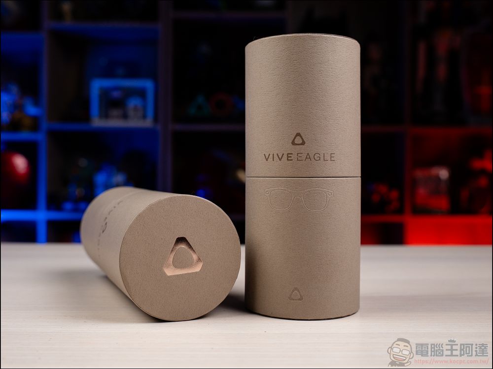 HTC VIVE Eagle 開箱：真台灣製造，能回答問題、通話、播放音樂、翻譯、記事、拍照、錄影的全能AI智慧眼鏡 - 電腦王阿達