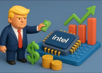 川普政府擬入股 Intel 以強化美國本地半導體生產能力，股價應聲大漲