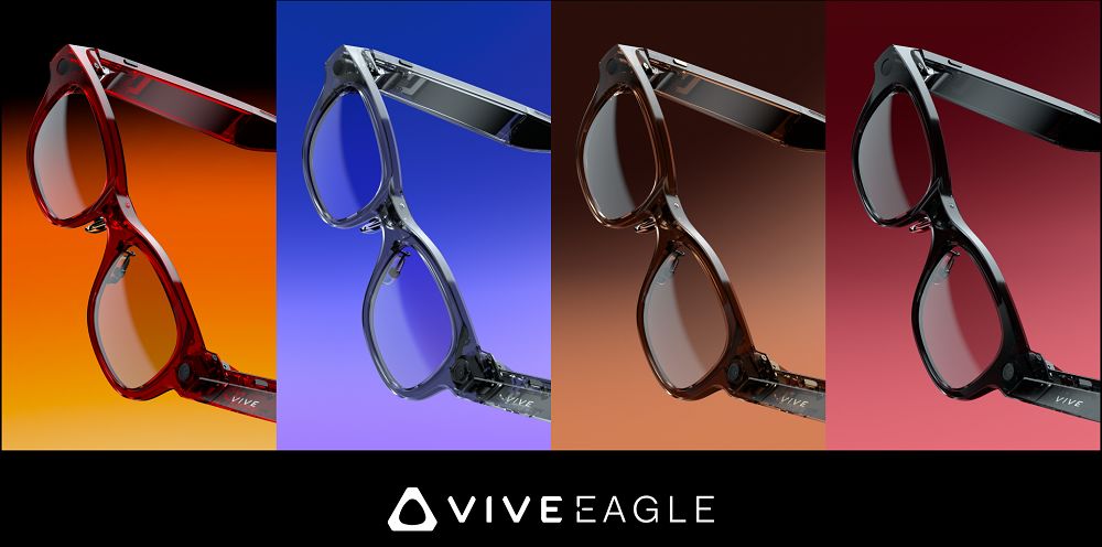 HTC VIVE Eagle 開箱：真台灣製造，能回答問題、通話、播放音樂、翻譯、記事、拍照、錄影的全能AI智慧眼鏡 - 電腦王阿達