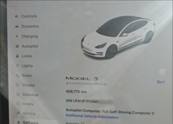 打破紀錄！澳洲2021款Tesla Model 3行駛近41萬公里，電池健康度仍有90％