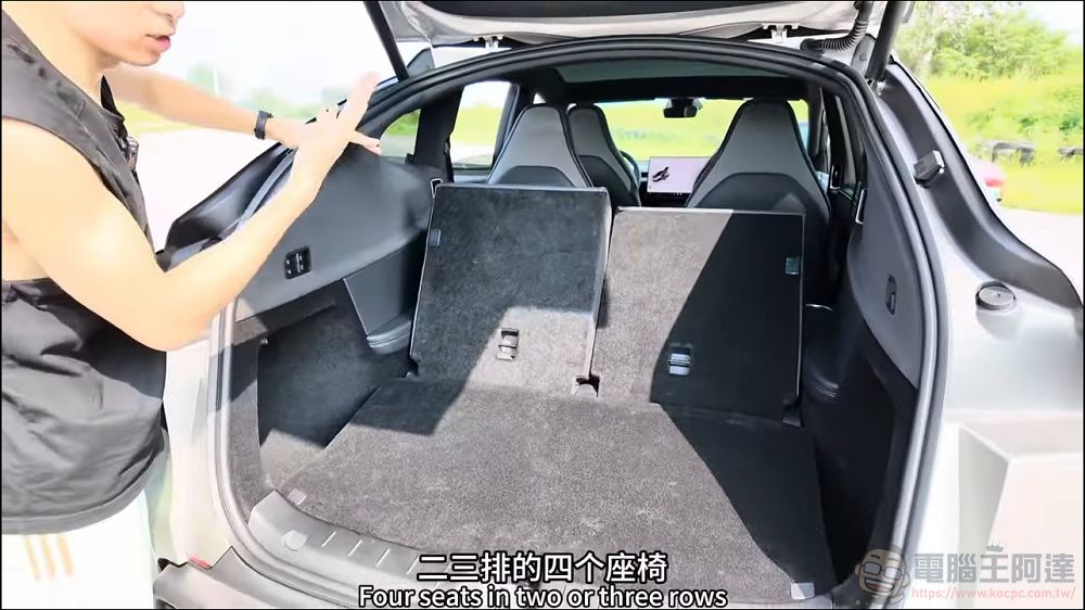 更長的軸距、更好三排空間：全面升級的 TESLA Model Y L 動眼看 - 電腦王阿達