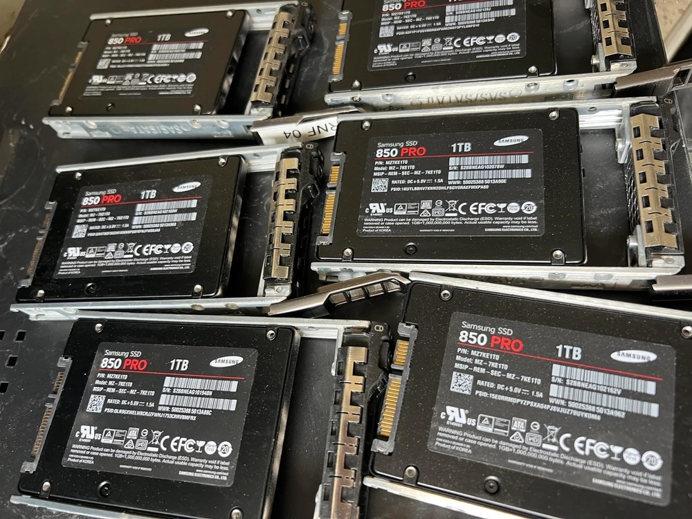 又有一位網友在垃圾場挖到寶！撿到 6 顆 1TB Samsung SSD 拿回去當遊戲庫 - 電腦王阿達