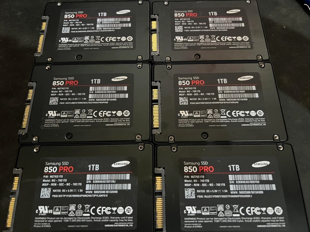 又有一位網友在垃圾場挖到寶！撿到 6 顆 1TB Samsung SSD 拿回去當遊戲庫 - 電腦王阿達