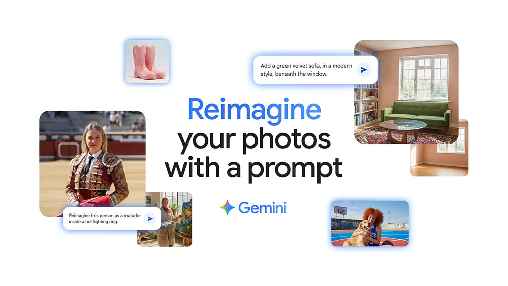 Gemini 將能保持本體重新構想照片，免費用戶也能享有 - 電腦王阿達