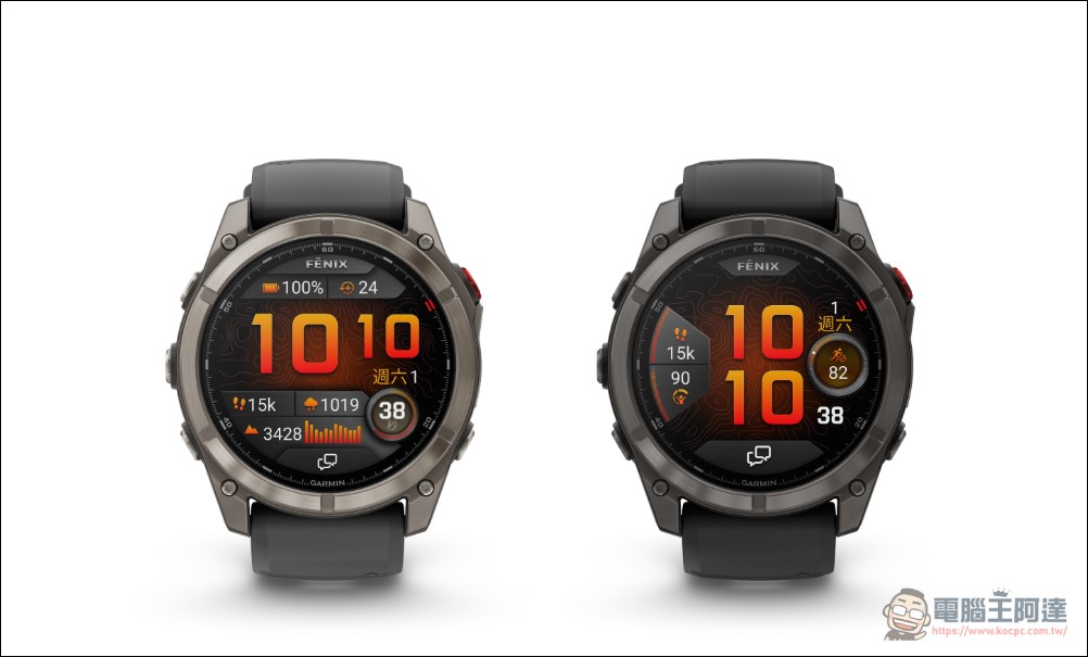 Garmin fēnix 8 Pro MicroLED 正式亮相：全球首款 MicroLED 顯示＋衛星通訊運動智慧錶 - 電腦王阿達