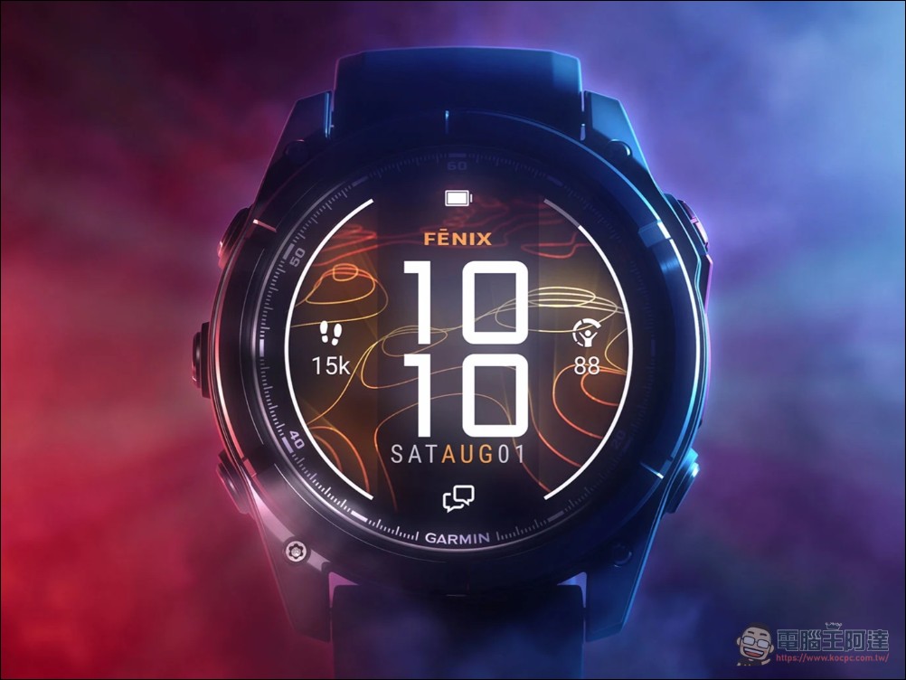 Garmin fēnix 8 Pro MicroLED 正式亮相：全球首款 MicroLED 顯示＋衛星通訊運動智慧錶 - 電腦王阿達