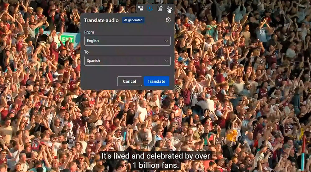 Windows 11 上的 Microsoft Edge 現在可以提供 AI 音訊翻譯，但至少要配備 12GB RAM - 電腦王阿達