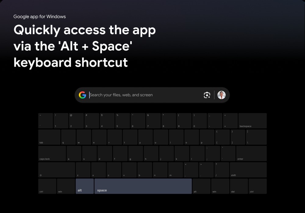 Google 為 Windows 推出全新「Google App」，按下快捷鍵就能搜尋檔案、應用程式和網頁，也內建 AI 功能 - 電腦王阿達