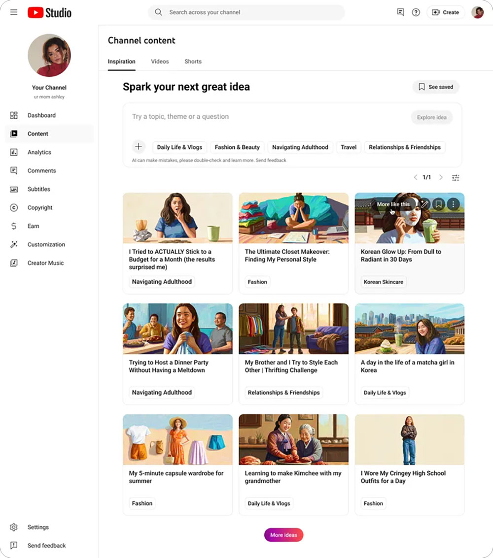 YouTube 將在 2025 年為創作者推出實用的新 AI 工具 - 電腦王阿達