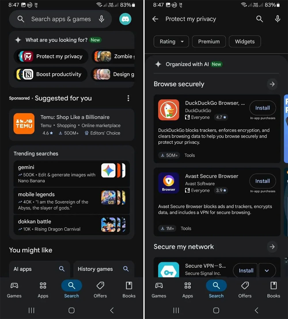 Google Play 商店獲得 Gemini 助力來向用戶推薦應用程式 - 電腦王阿達