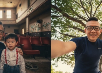 Selfie.ME 利用 Nano Banana 實現讓你跟自己小時候一起自拍合照